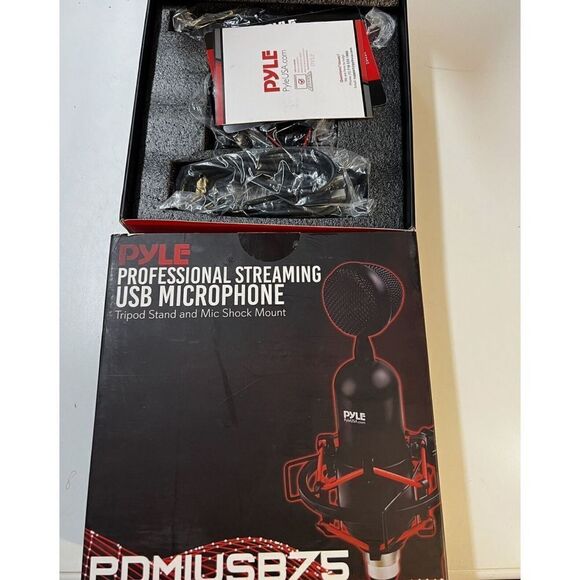 Pyle Professional USB Condenser Microphone Streaming, Podcasting, Studio, gaming - Picture 3 of 6